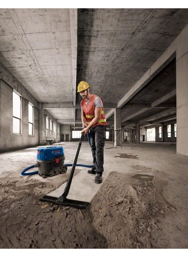 BOSCH Professional GAS 12-25 PL Wet and Dry Vacuum Cleaner – 1250W Industrial Dust Extractor with H13 HEPA Filter, Patented Self-Cleaning Technology, 25L Capacity & Power Tool Take-Off Socket - Image 4